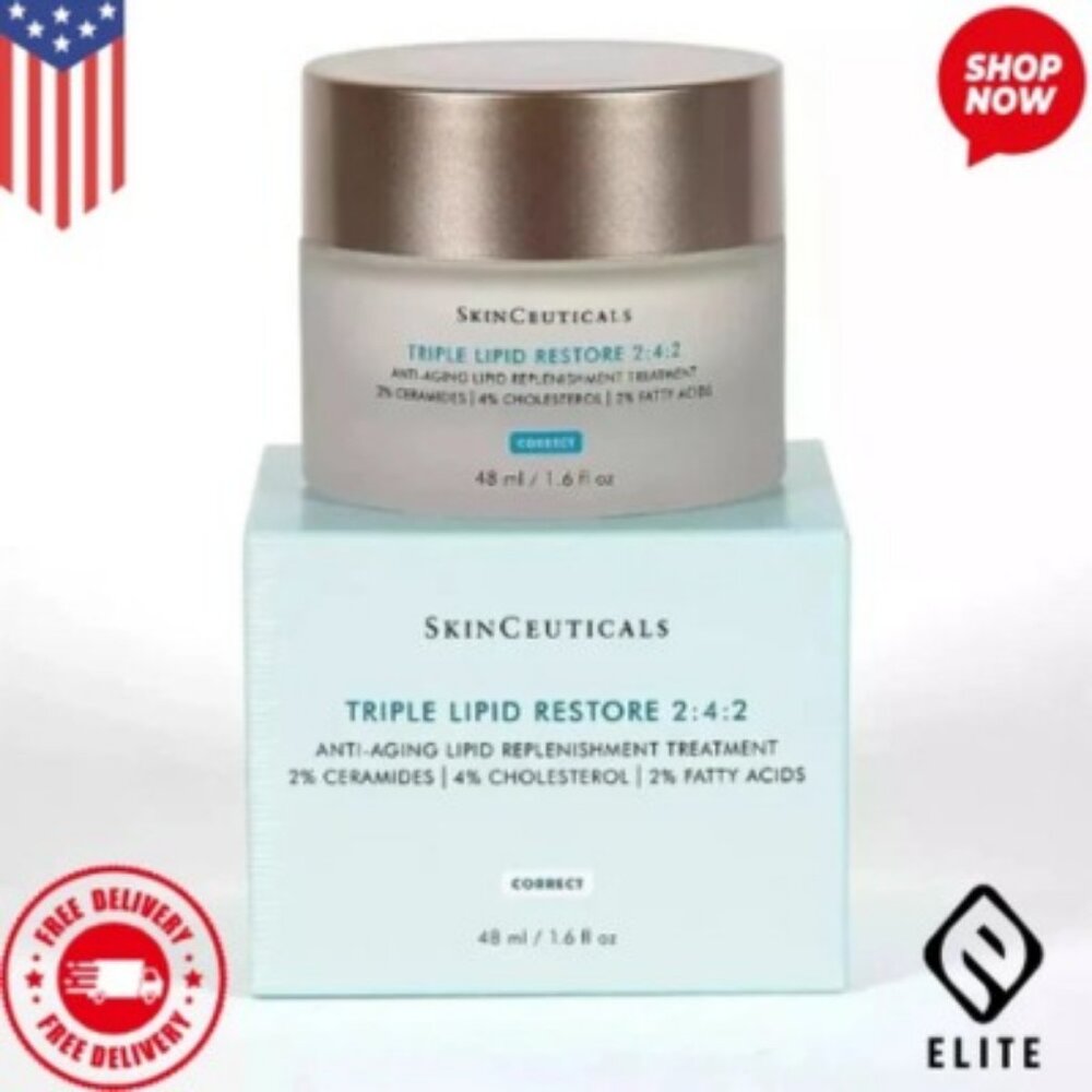 SkinCeuticals Triple Lipid Restore 2:4:2 Cream - 48ml 1.6oz - New Sealed